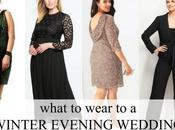 what to wear to an evening winter wedding