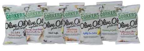 Corkers New Olive Oil Potato Crisps