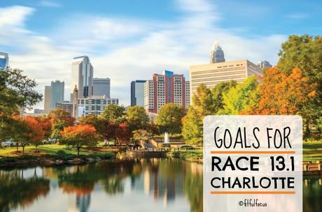 Goals for Race 13.1 Charlotte