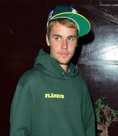 Justin Bieber leaves The Peppermint Club