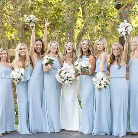 Which bridesmaid dresses color you can choose bridesmaid dresses