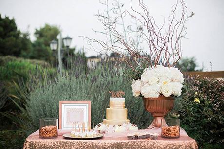 rose-gold-dessert-table