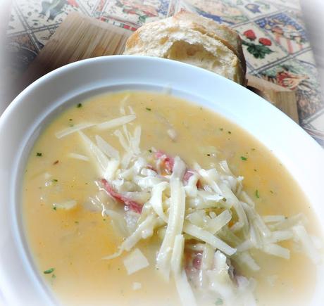 Creamy  Reuben Soup