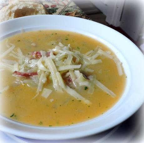 Creamy  Reuben Soup