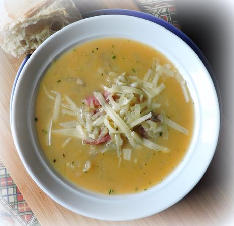 Creamy  Reuben Soup