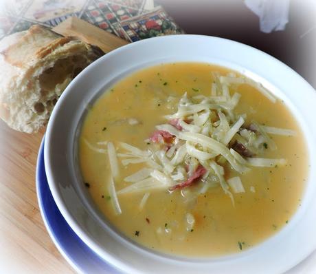 Creamy  Reuben Soup