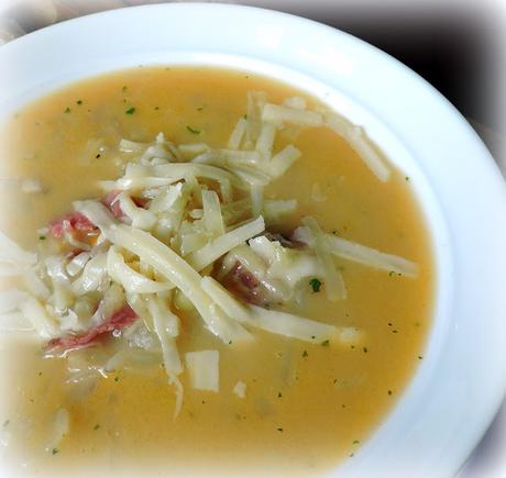 Creamy  Reuben Soup