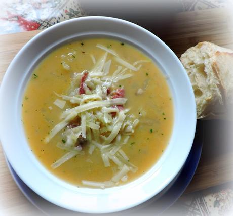 Creamy  Reuben Soup