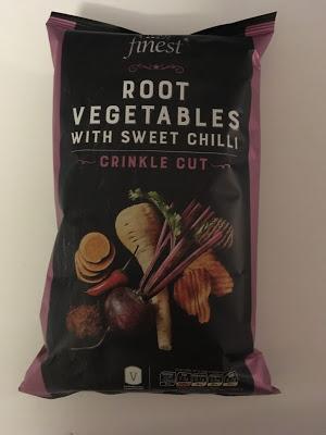 Today's Review: Tesco Finest Root Vegetable Crisps With Sweet Chilli