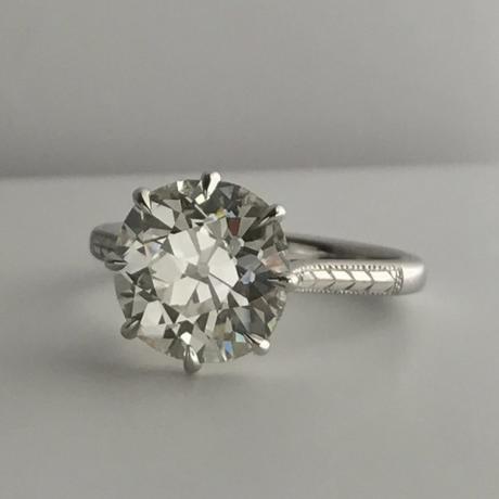 The Divine Miss M - OEC Diamond ring