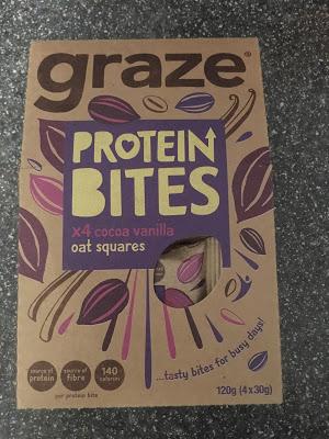 Today's Review: Graze Cocoa Vanilla Protein Bites