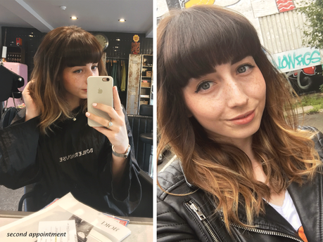 Hello Freckles Balayage Boilerhouse Ouseburn Newcastle Hairstyle hairdresser salon review