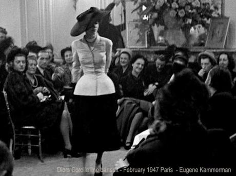 Diors-Corolle-bar-suit-premiere-February-1947-Paris-Eugene-Kammerman Diors-Corolle-bar-suit-premiere-February-1947-Paris-Eugene-Kammerman