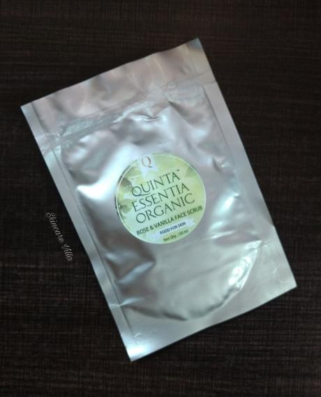 Quinta Essentia Organic Rose and Vanilla Face Scrub Review Quinta Essentia Organic Rose and Vanilla Face Scrub Review