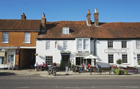 Lunch at The Red Lion, Odiham