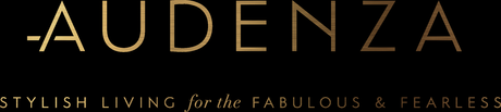 Our new logo! Audenza - Stylish Living for the Fabulous and Fearless