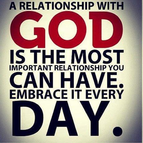 a relationship with God