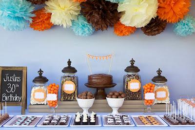 Masculine Tables - Male party inspiration! Masculine Tables - Male party inspiration!