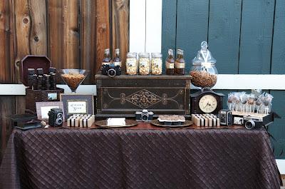 Masculine Tables - Male party inspiration! Masculine Tables - Male party inspiration!