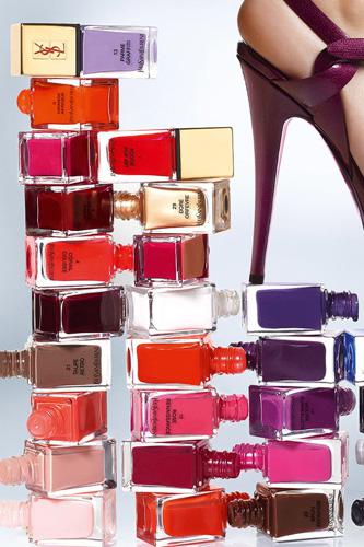 Upcoming Collections: Nail Polish Collections: Nail Polish: Yves Saint Laurent : YSL La Lacque Couture Collection Spring Summer 2012