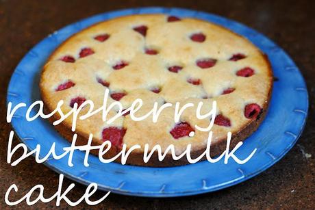 Sunday breakfast: Raspberry Buttermilk Cake