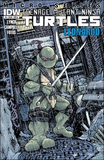 TMNT Micro Series #4: Leonardo Petersen cover
