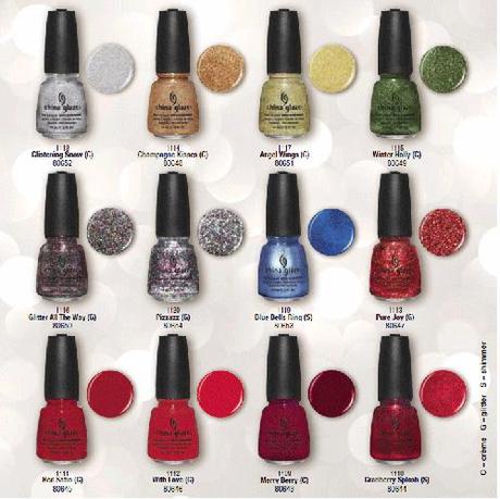 Upcoming Collections:Nail Polish Collections: Nail Polish : China Glaze : China Glaze Holiday Joy Nail Polish Collection For 2013