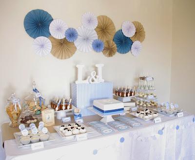 Twin Christening Party  by Party Cakes Canberra