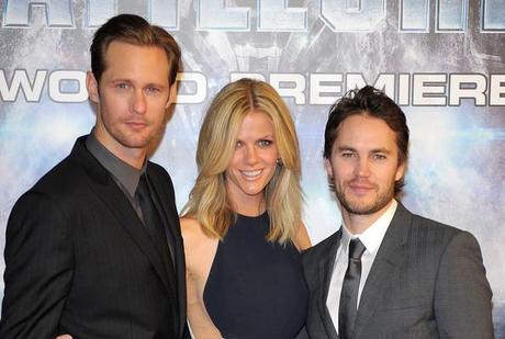 Alexander Skarsgard, Brooklyn Decker and Taylor Kitsch Video Showing the Softer Side of Battleship with Alexander Skarsgård
