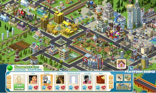 CityVille is all about building the perfect city and was released on 