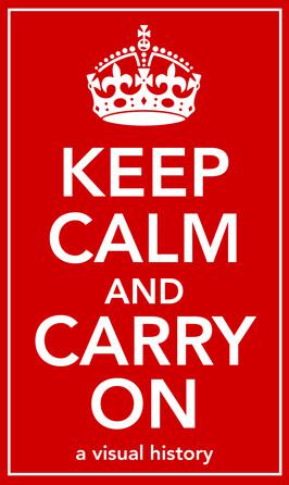 Keep Calm Infographic Keep Calm and Visual History, infographic