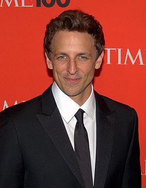 Comedian Seth Meyers at the Time 100 Gala, May...