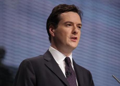 UK Chancellor George Osborne, double-dip recession in Britain