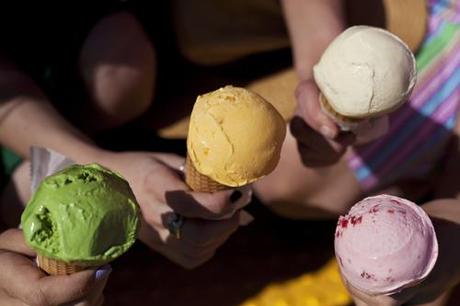 Ice Cream, pretty, colors