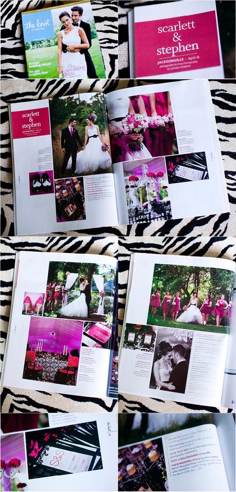 ScarlettAndStephenKnotMagazine Our wedding got published in The Knot!