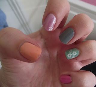 notd: spring time nails notd: spring time nails