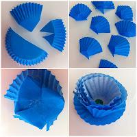 DIY Cupcake Flowers Tutorial