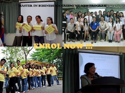TRAIN FOR LIFE BUILD YOUR FUTURE| The Master in Business Management (MBM) Program of MSU-Iligan Institute of Technology