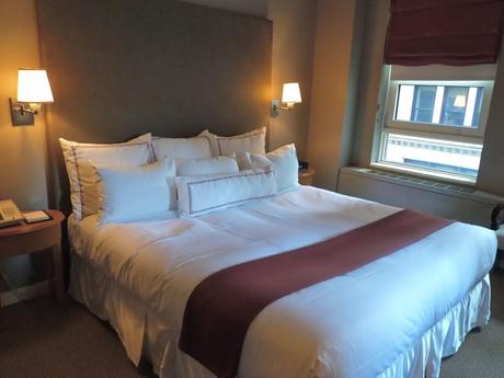 Bedroom of the Terrace Suite, Hotel Giraffe, New York City Hotel review: Hotel Giraffe, New York City