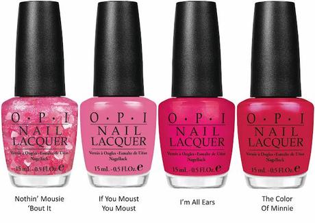 OPI Summer 2012 - Vintage Minnie Mouse Collection!