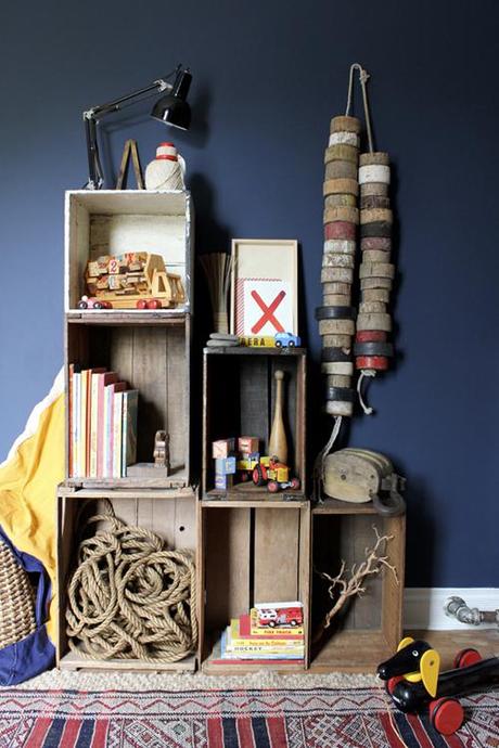 marion-house-book-boys-room-blue-red-rustic-white-box-shelving
