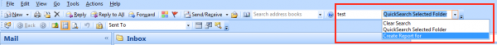 Outlook Custom Search Fields Outlook Custom Search Fields