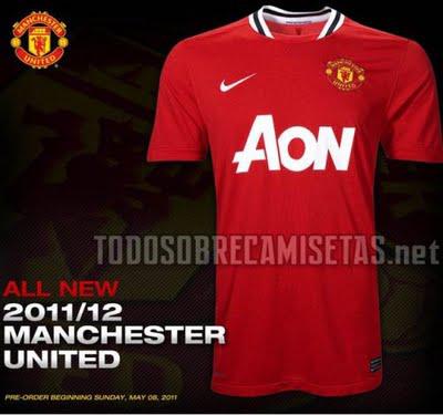 2011/2012 Leaked Manchester United Kit