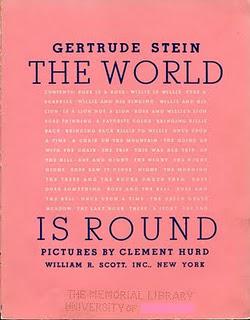 GERTRUDE STEIN: THE WORLD IS ROUND
