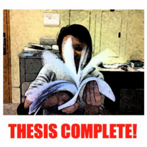 Thesis hangover: a post for posterity