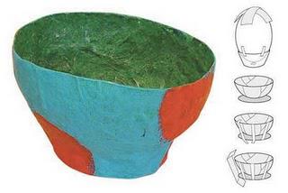 Paper-Mache Bowl