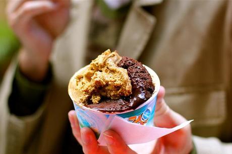 travel bug: rome. Tiramasu, Chocolate, and Nutella gelato