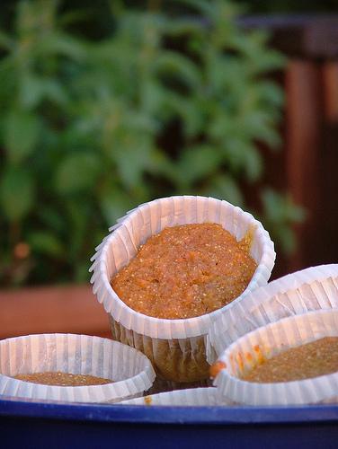 Spelt-Buckwheat and carrot muffins - WHB #278 spelt, buckwheat and carrot muffins