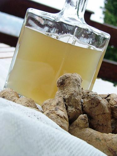 Ginger sirup - WHB #272 ginger sirup - sciroppo di zenzero