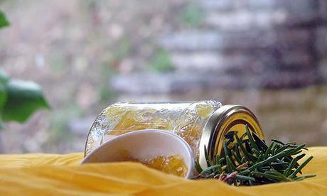 ananas jam with rosemary - WHB #265 ananas jam with rosmary - confettura di ananas e rosmarino
